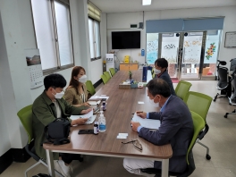구례군 도시재생지원센터 공동홍보 방안 논의(2021.5.20)